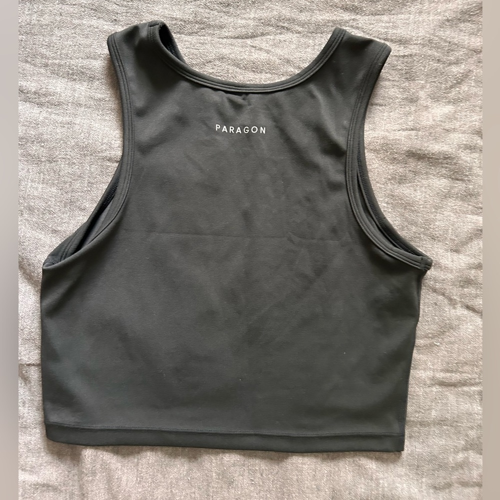 Paragon Naked High Neck Crop Top